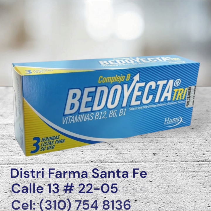 BEDOYECTA X 3 AMPOLLAS