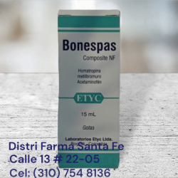 BONESPAS GOTAS FRASCO X 15ML