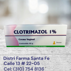 CLOTRIMAZOL CREMA VAGINAL 1% FARMIONNI X 40GR