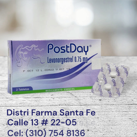 POSTDAY X 8 TABLETAS