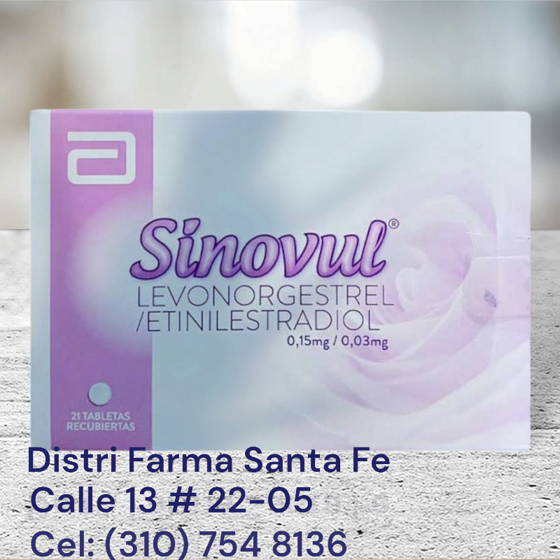 SINOVUL TABLETA RECUBIERTA X 21
