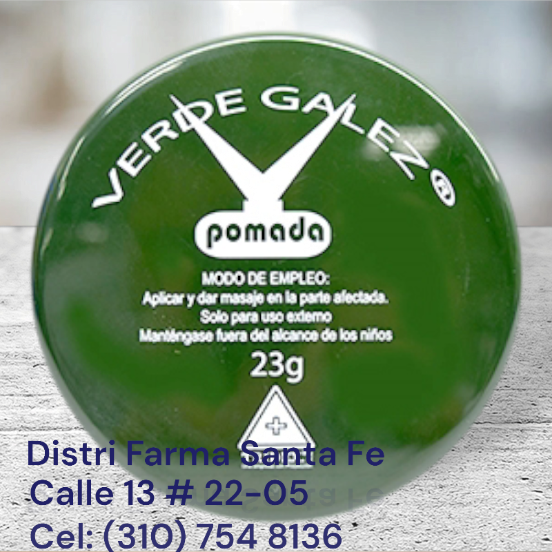 POMADA VERDE X 23GR (PEQUEÑA) (IVA)