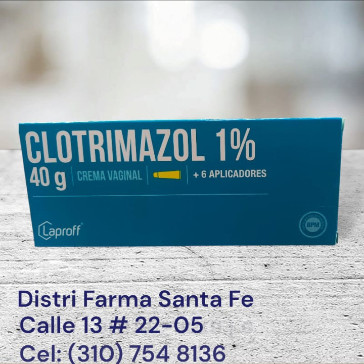 CLOTRIMAZOL LAPROFF CREMA VAGINAL 1%  X 40GR