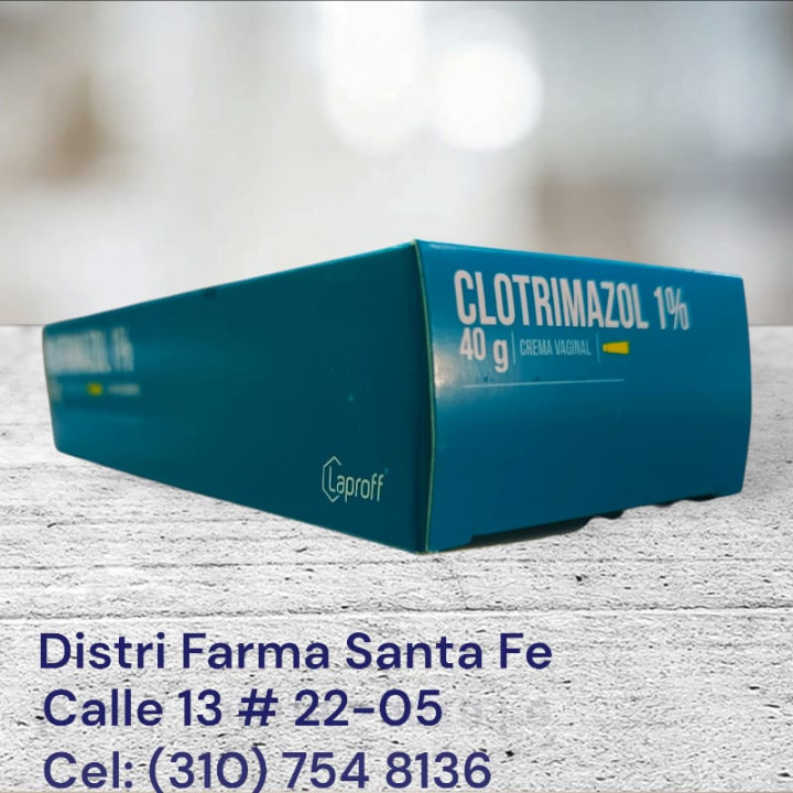 CLOTRIMAZOL LAPROFF CREMA VAGINAL 1%  X 40GR