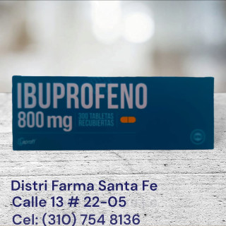 IBUPROFENO LAPROFF 800MG X 300 TABLETAS (GRANDE)