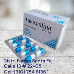 AMOXICILINA COLMED 500MG X 50 CAPSULAS