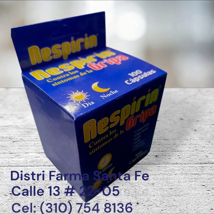RESPIRIN GRIPA X 100 CAPSULAS