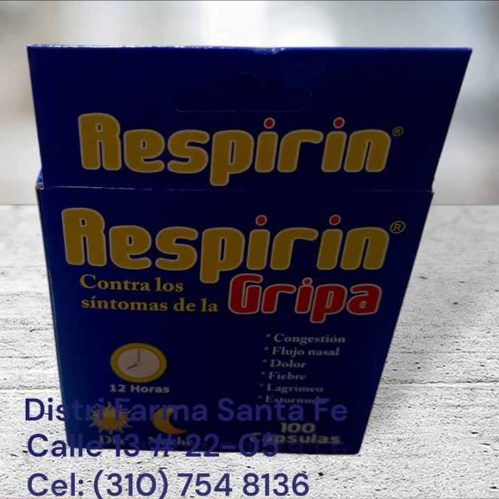 RESPIRIN GRIPA X 100 CAPSULAS