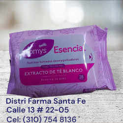 POMYS ESENCIAL TOALLITAS DESMAQUILLADORAS