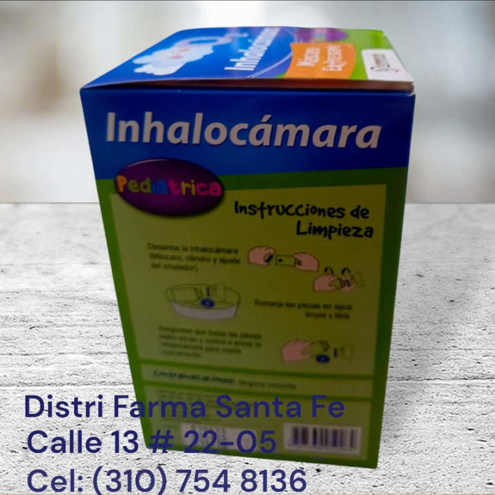 INHALOCAMARAS PEDIATRICA