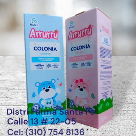 COLONIA ARRURU BEBE X 30 ML