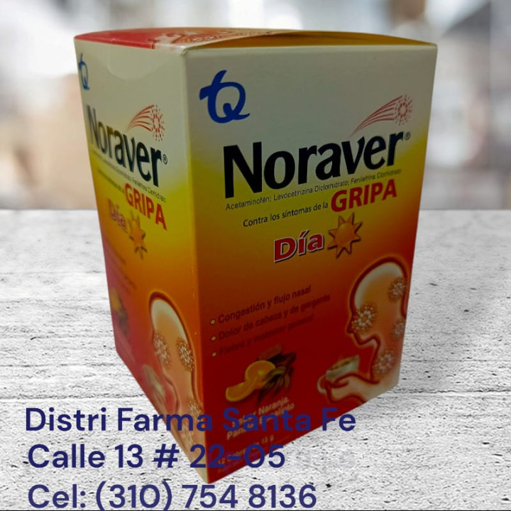 NORAVER GRIPA DIA X 12 SOBRES (TQ)