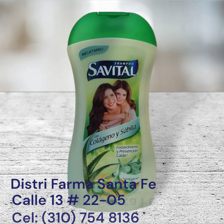 SHAMPOO SAVITAL POTE X 550ML (IVA)