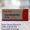 CANDESARTAN GENFAR 8MG X 14 TABLETAS
