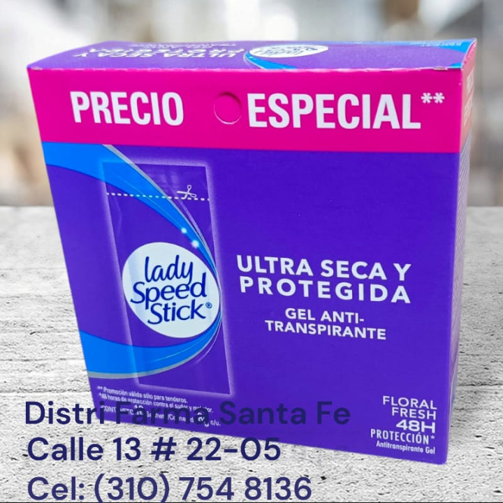 DESODORANTE SPEED STICK CAJA X 18 SOBRES (IVA)