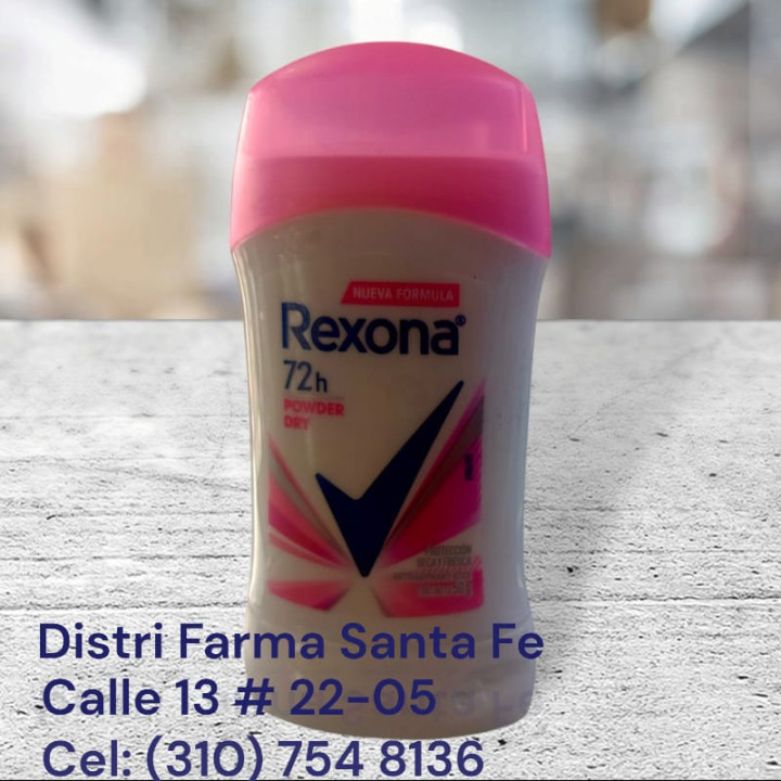 DESODORANTE REXONA BARRA X 50GR (IVA)