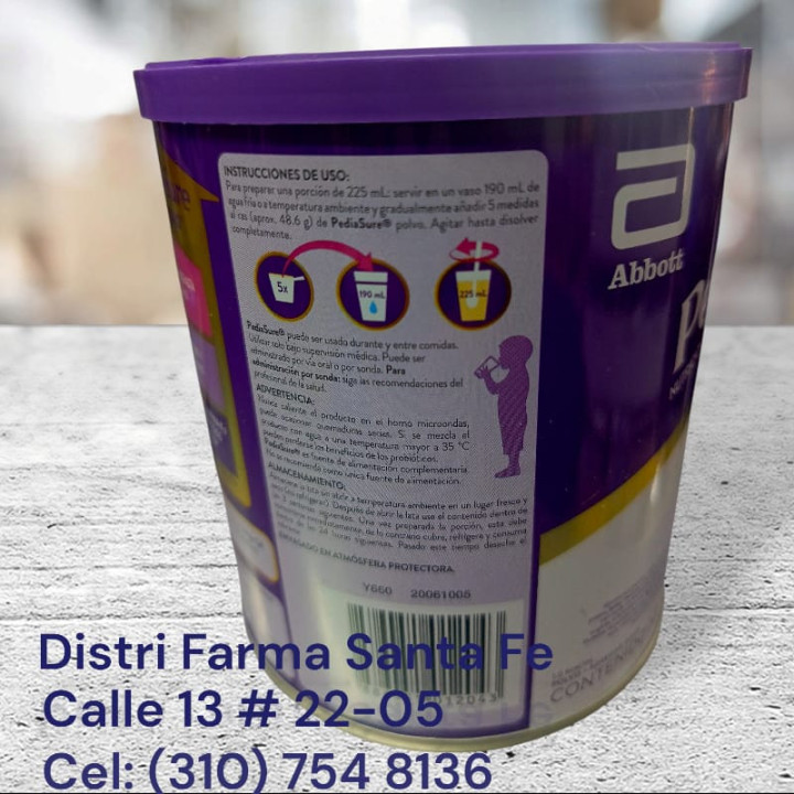 PEDIASURE X 400GR (MULTIVITAMINICO)