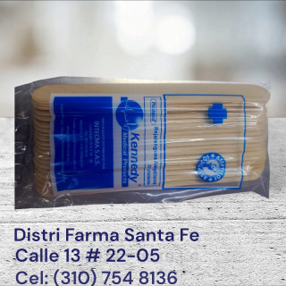 BAJALENGUAS ASEPTICO X 20 UNIDADES (KENNEDY) (IVA)