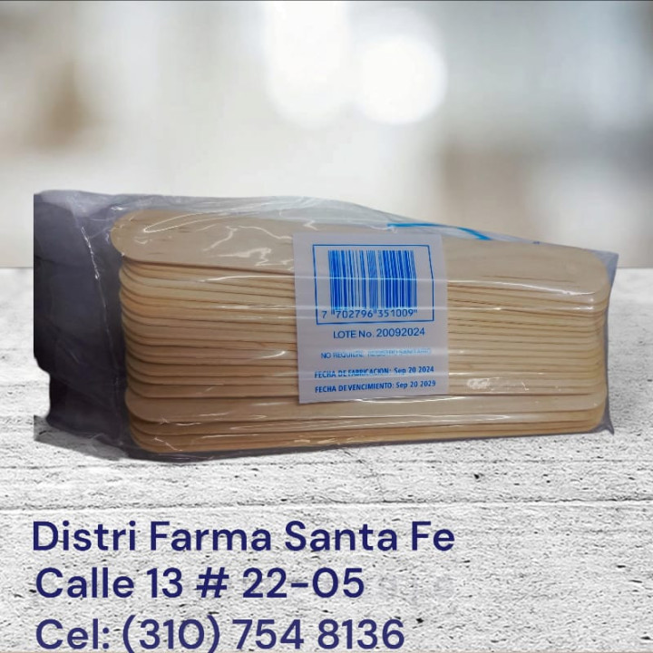 BAJALENGUAS ASEPTICO X 20 UNIDADES (KENNEDY) (IVA)