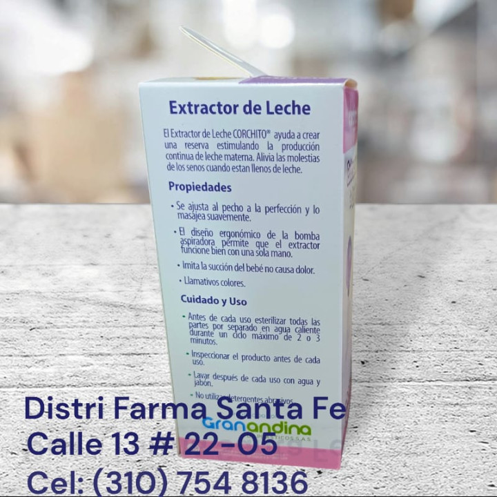 EXTRACTOR DE LECHE PLASTICO (IVA)