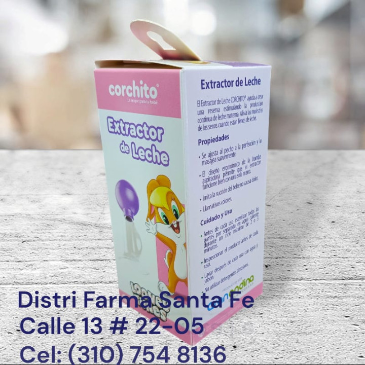 EXTRACTOR DE LECHE PLASTICO (IVA)