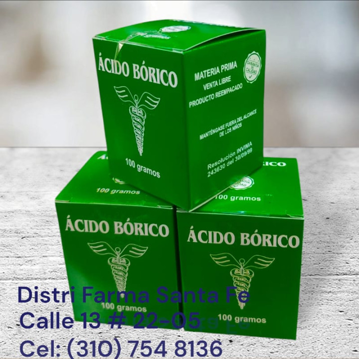 ACIDO BORICO CAJA X 100GR (IVA)