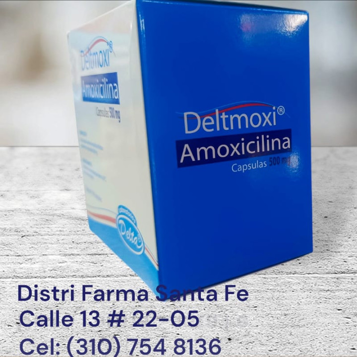 DELTMOXI 500MG X 100 CAPSULAS (AMOXICILINA)