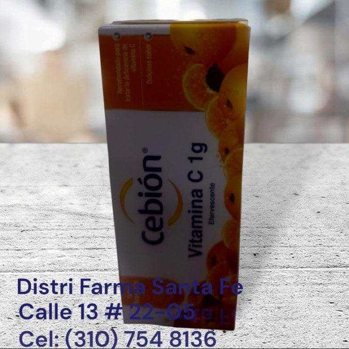 CEBION X 10 TABLETAS EFERVESCENTES (VITAMINA C 1G)