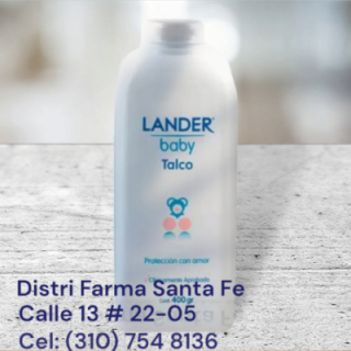 TALCO BABY LANDER X 400GR (IVA)