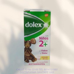 Dolex Jarabe 2+ Frasco X 90Ml