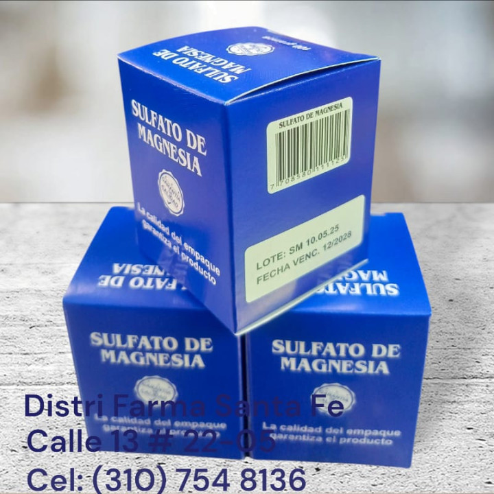 SULFATO DE MAGNESIO X 100GR