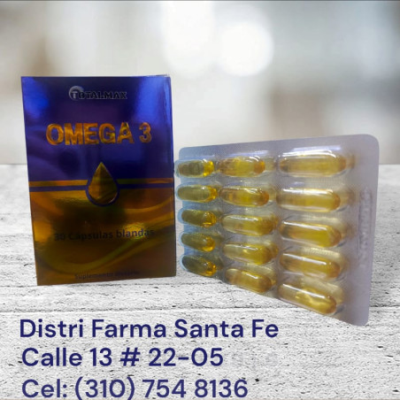 OMEGA-3 TOTAL MAX X 30 CAPSULAS
