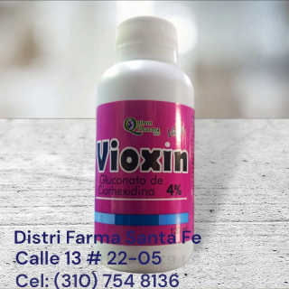 VIOXIN CLORHEXIDINA 4% JABON QUIRURGICO X 120ML