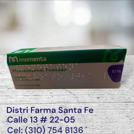 MOMENTA 0.1% X 15GR (MOMETASONA CREMA)
