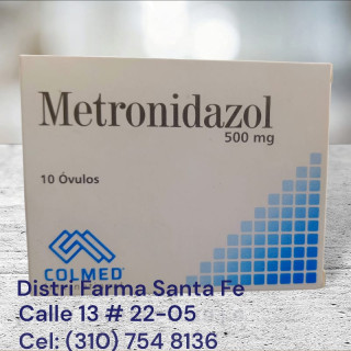 METRONIDAZOL COLMED OVULOS X 10 CAPSULAS