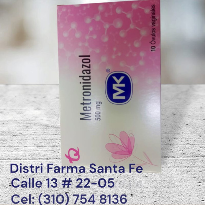 METRONIDAZOL MK 5OOMG X 10 OVULOS