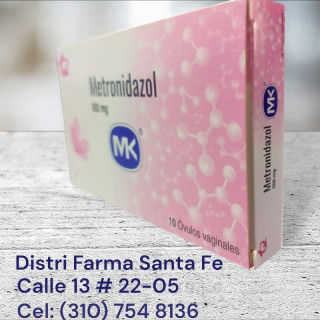 METRONIDAZOL MK 5OOMG X 10 OVULOS