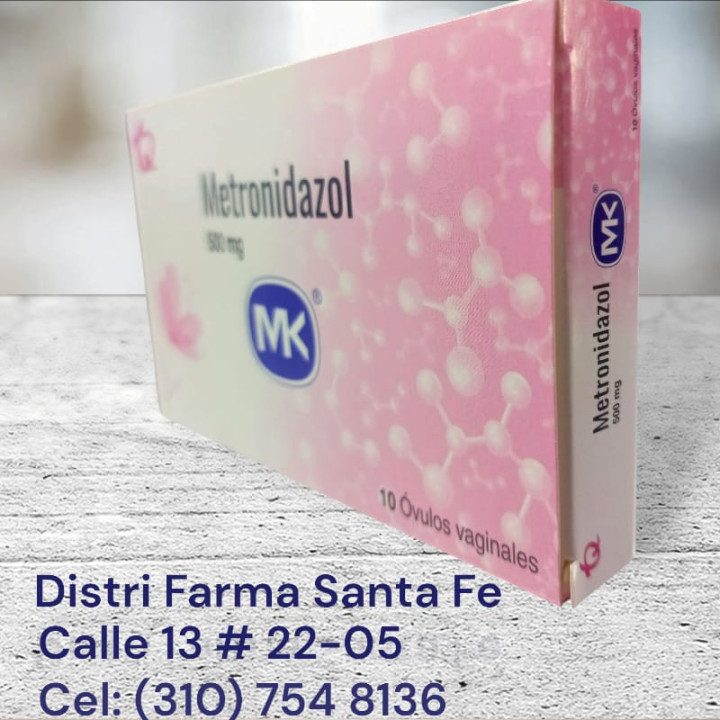 METRONIDAZOL MK 5OOMG X 10 OVULOS