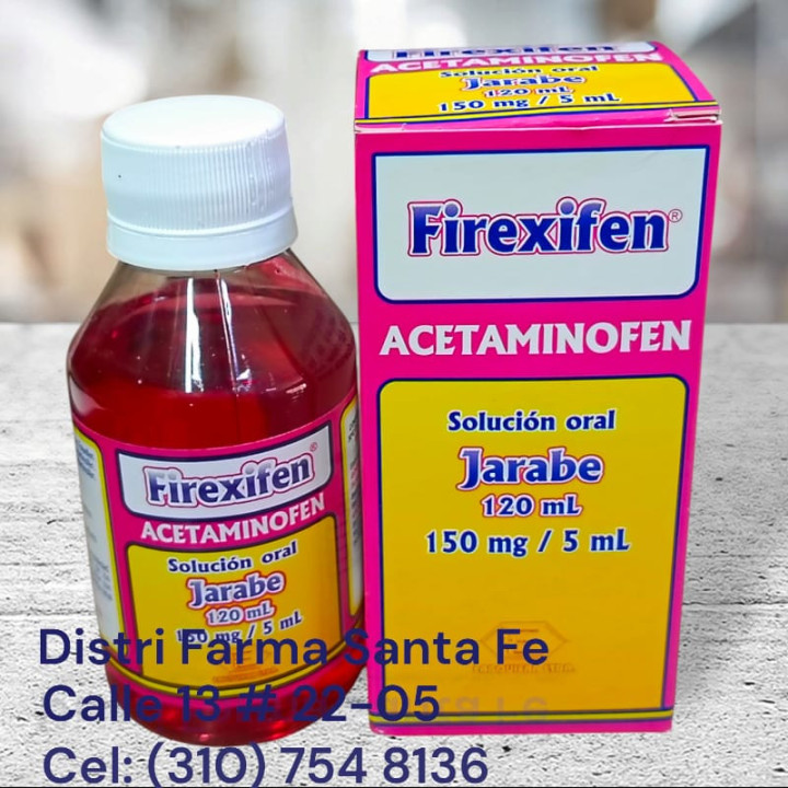 FIREXIFEN JARABE X 120ML (ACETAMINOFEN)