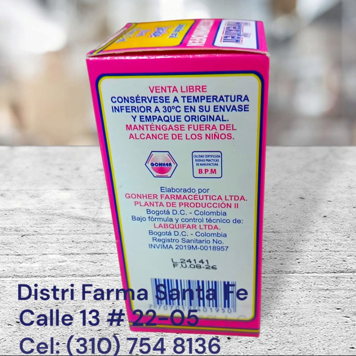 FIREXIFEN JARABE X 120ML (ACETAMINOFEN)