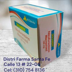 DIVIAREN100MG X 40 CAPSULAS (NITROFURANTOINA)