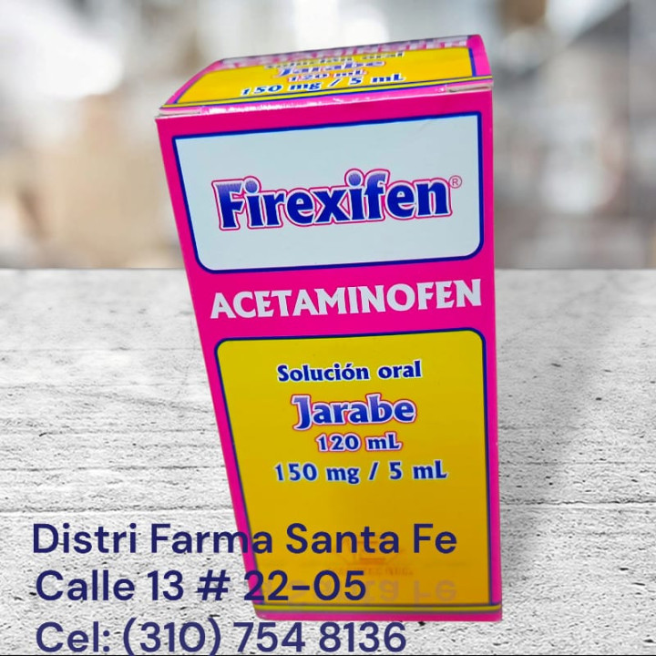 FIREXIFEN JARABE X 120ML (ACETAMINOFEN)