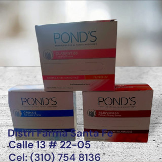 CREMA PONDS  CAJA X 10 SOBRES X 8.5GR (IVA)