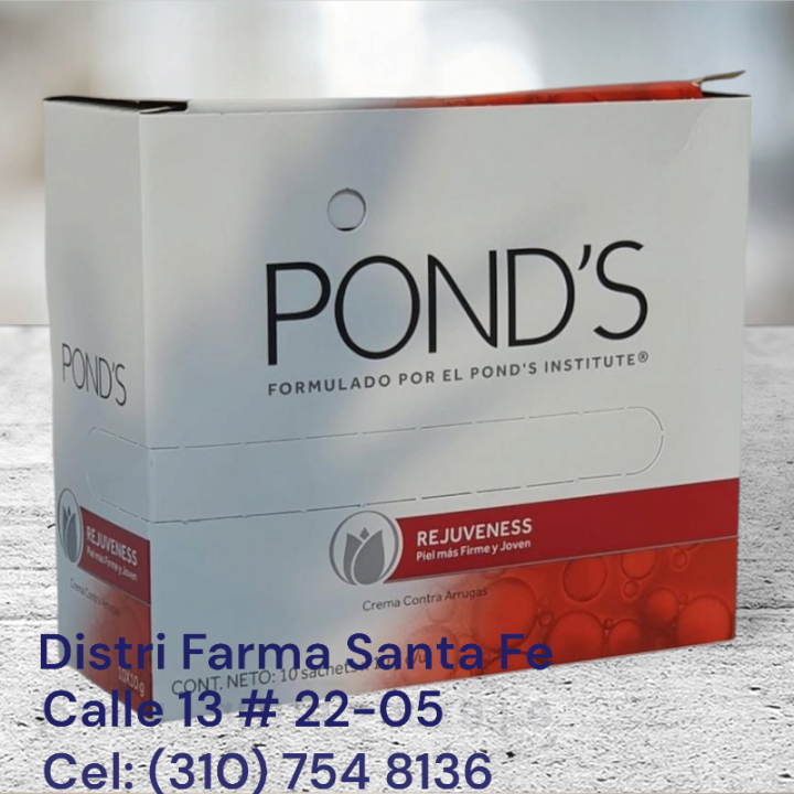 CREMA PONDS  CAJA X 10 SOBRES X 8.5GR (IVA)