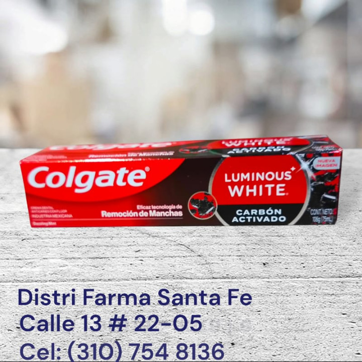 CREMA DENTAL COLGATE LUMINOUS X 75ML (IVA)