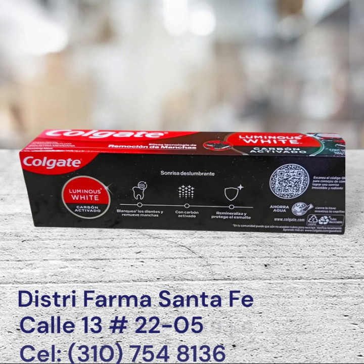 CREMA DENTAL COLGATE LUMINOUS X 75ML (IVA)