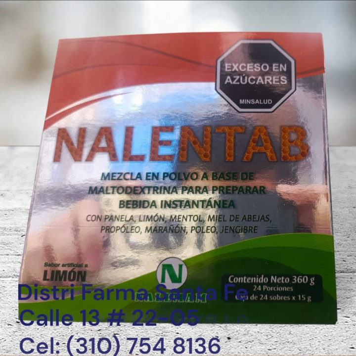 NALENTAB X 24 SOBRES (ANTIGRIPAL)