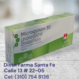 MICROGYNON 30 X 21 TABLETAS