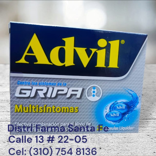 ADVIL GRIPA X 20 CAPSULAS (AZUL)