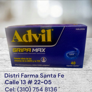 ADVIL GRIPAMAX (TOS) X 40 CAPSULAS